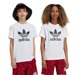 Grade School T-Shirts - adidas Originals Tee - White-Black