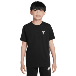 Grade School T-Shirts - Nike Kobe Older Kids' T-Shirt - Black-Black