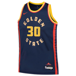 Grade School Jerseys/Replicas - Nike NBA City Edition Stephen Curry - College Navy-College Navy