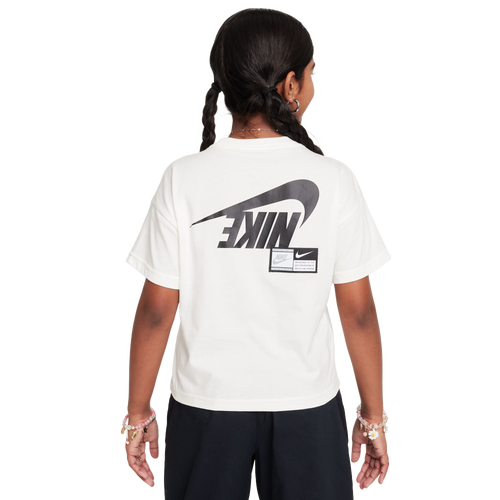 Nike Sportswear Older Kids Graphic T-Shirt Image 2 of 6. Tap to open photo gallery.