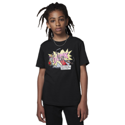 Grade School T-Shirts - Jordan Jumpman Tee - Black-Black