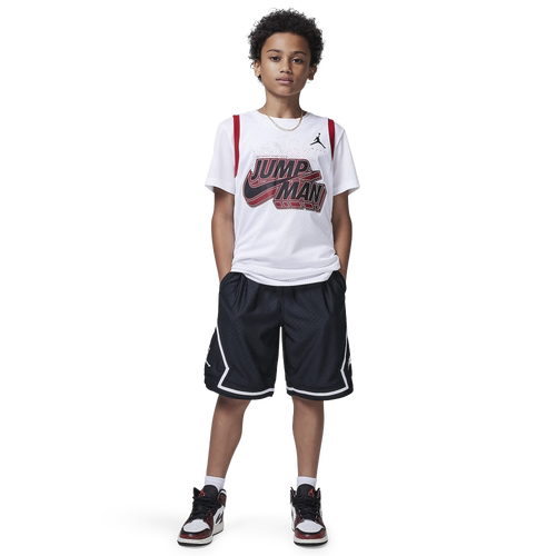 Jordan Dri-FIT Sport Big Kids Diamond Shorts Image 2 of 5. Tap to open photo gallery.