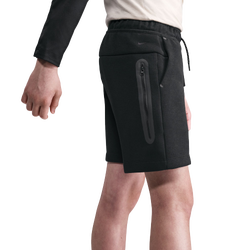 Grade School Shorts - Nike Tech Fleece - Black-Black