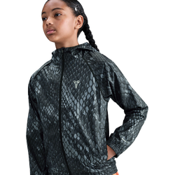 Grade School Jackets - Nike Kobe Bryant Lightweight Woven - Black-Silver