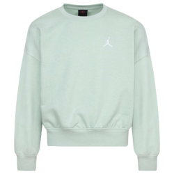 Grade School Sweatshirts - Jordan Jordan Crew - Seafoam-Seafoam