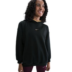 Grade School Hoodies - Nike 8-15Y Club Fleece - Black-Mead Gold-Metalli Gold