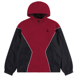 Grade School Jackets - Jordan Essential Draft - Gym Red-Black