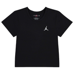 Grade School T-Shirts - Jordan Essentials - Black-Black