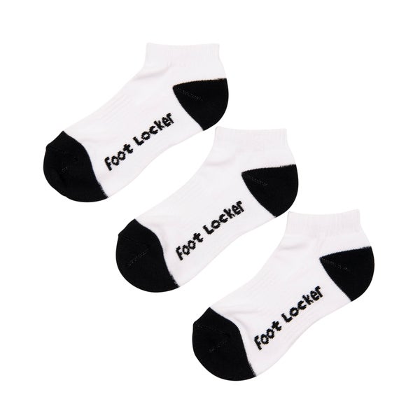 Foot Locker 3 Pack Size 13-3 Kids Ankle Sock Image 1 of 2. Tap to open photo gallery.