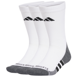 Unisex Socks - adidas Performance CLIMACOOL Cushioned Crew Socks 3 Pairs - White-Black