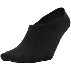 Unisex Socks - Foot Locker Size 2-8 3 Pack Footlet - Black-Black