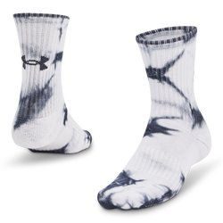 Unisex Socks - Under Armour Core Novelty Crew - Downpour Gray-White