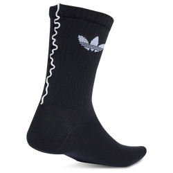 Unisex Socks - adidas Ruffle Crew Sock - White-Black