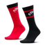 Nike Crew Sock - Unisex Socks Black-University Red-White