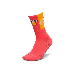 Unisex Socks - Under Armour Crew - Hot Coral-Yellow Nectar-White