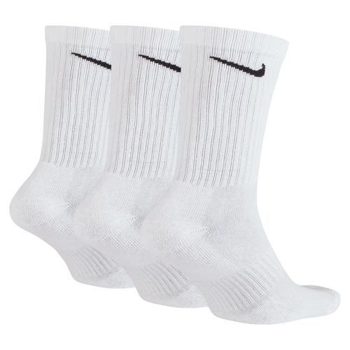 Nike Size 8-12 Everyday Cushioned 3 Pack Crew Sock Image 2 of 3. Tap to open photo gallery.