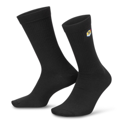 Unisex Socks - Nike Everyday Essentials Crew Tuned - Black-Black