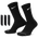 Nike Everyday Elevated Crew Sock 3 Pack - Unisex Socks Black-White-Black(white)