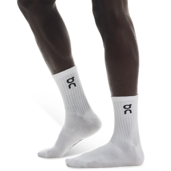 Unisex Socks - On Logo Crew Sock 3 Pack - White