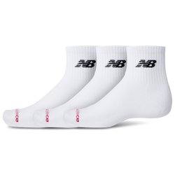 Unisex Socks - New Balance Everyday Ankle Socks 3 Pack - White
