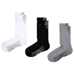 Unisex Socks - Nike Everyday Elevated Sport Crew 3Pk - White(lt Smoke Grey)-Black(smoke Grey)-Lt Smoke Grey(smoke
