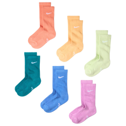 Unisex Socks - Nike Everyday Youth Cushion Crew 6Pk - Multi