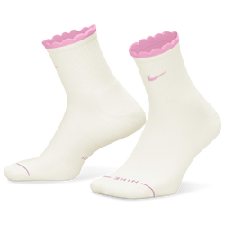 Unisex Socks - Nike Everyday Elevated Crew 2 Pack - Sail-Pinkrise