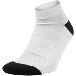 Unisex Socks - Foot Locker Size 11-14 3 Pack Ankle Sock - White-Black