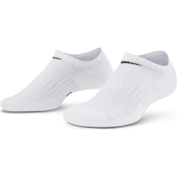 Unisex Socks - Nike 3 Pack Youth Ankle Sock Small - White-White