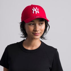 Unisex Caps - New Era 9FORTY New York Yankees - Scarlet-White