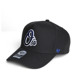 Unisex Caps - Brand 47 MVP DT Pitch Front Cap - Black-Blue