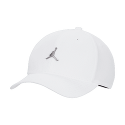 Unisex Caps - Nike Jordan Rise Cap - White-Gunmetal Grey