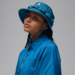 Unisex Caps - Jordan Jumpman Apex Bucket Hat - Blue-Black