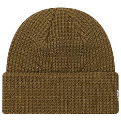 Unisex Caps - New Era Lifestyle Knitted Beanies - Olive Green-Olive Green