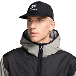 Unisex Caps - Nike Air Max Fly Unstructered Dri-FIT Cap - Black-Refective Silver