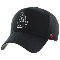 Unisex Caps - 47 Brand Pintch Front - Black-Black-White