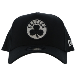 Unisex Caps - New Era 9FORTY A-Frame - Black-Metallic Silver
