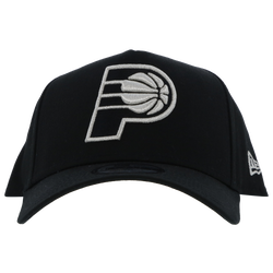 Unisex Caps - New Era 9FORTY A-Frame - Black-Metallic Silver