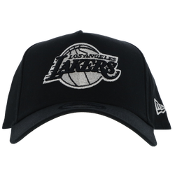 Unisex Caps - New Era 9FORTY A-Frame - Black-Metallic Silver