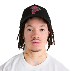 Unisex Caps - New Era 9Forty A Frame - Black-Scarlet Red