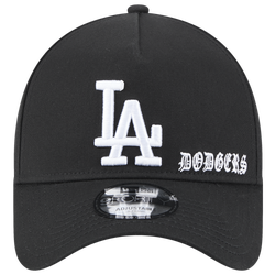 Unisex Caps - New Era 9Forty A-frame Gothic Dodgers - Black-White