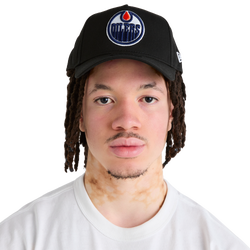 Unisex Caps - New Era 9Forty A-frame Nhl Oilers - Black-Blue-White