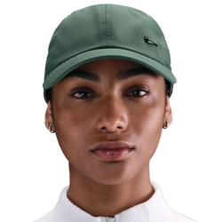 Unisex Caps - Nike Dri-fit Club Cap Metal Swoosh - Clay Green-Black