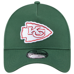 Unisex Caps - New Era 9Forty A-frame Chiefs - Cilantro-Red