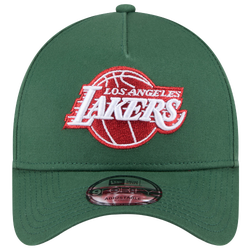 Unisex Caps - New Era 9Forty A-frame Lakers - Cilantro-Red