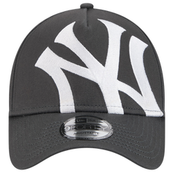 Unisex Caps - New Era 9Forty Aframe Oversize Tilt Ny - Charcoal