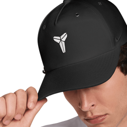 Unisex Caps - Nike Unstructured Kobe Pro Cap - Black-Black-(White)