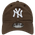 New Era 9TWENTY Cloth Strap NY Yankees Cap - Unisex Caps Brown-Brown