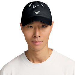 Unisex Caps - Nike Club Football Cap - Black-White-0