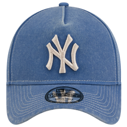 Unisex Caps - New Era 9FORTY NY Yankees Washed - Medium Blue-Black